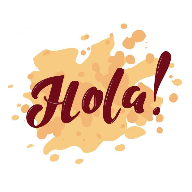 bigstock Hola Doodle Hand Lettering R 462559561