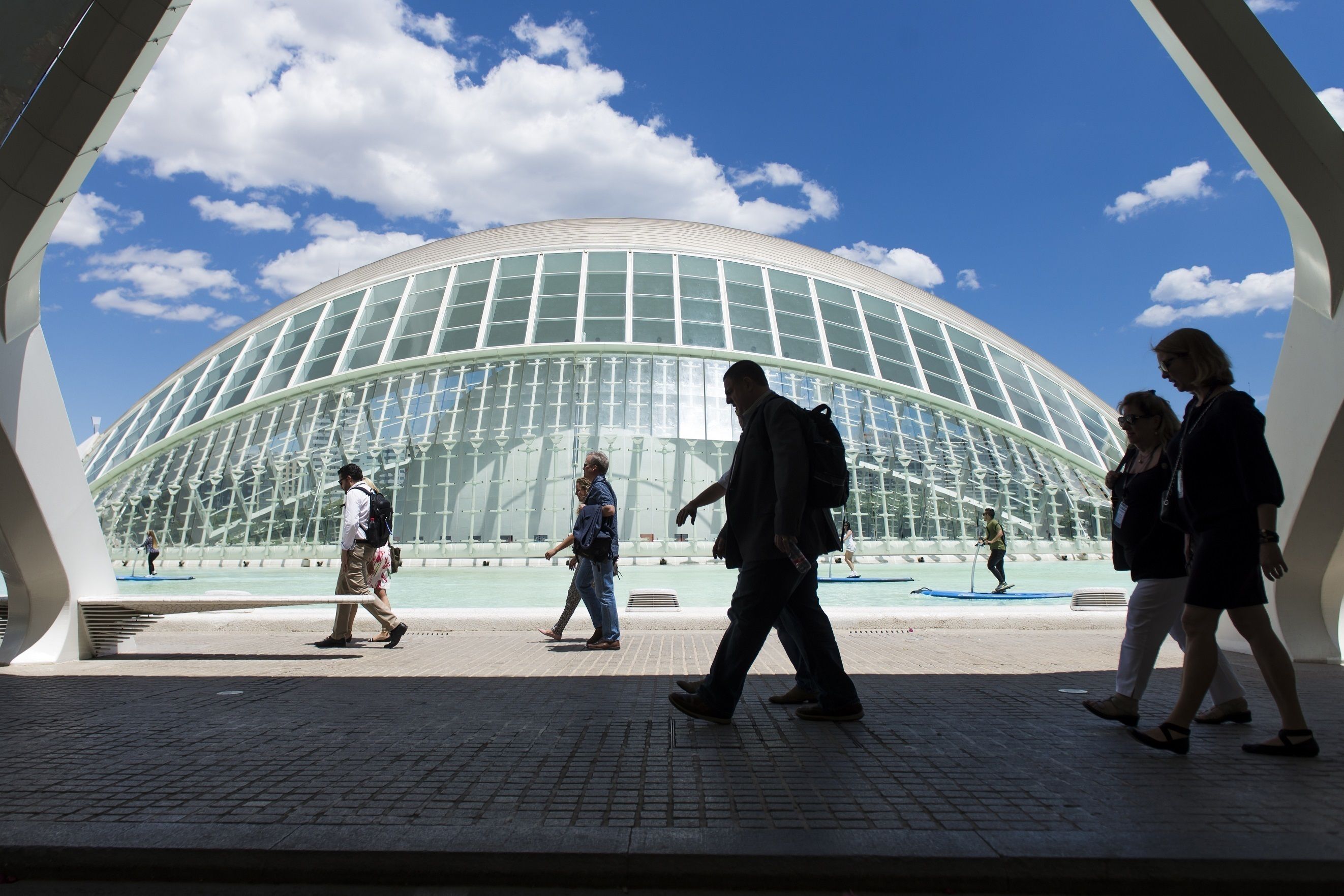 La Ciudad de las Artes y las Ciencias de Valencia lanza un programa de visitas para los mayores. Foto: Europa Press