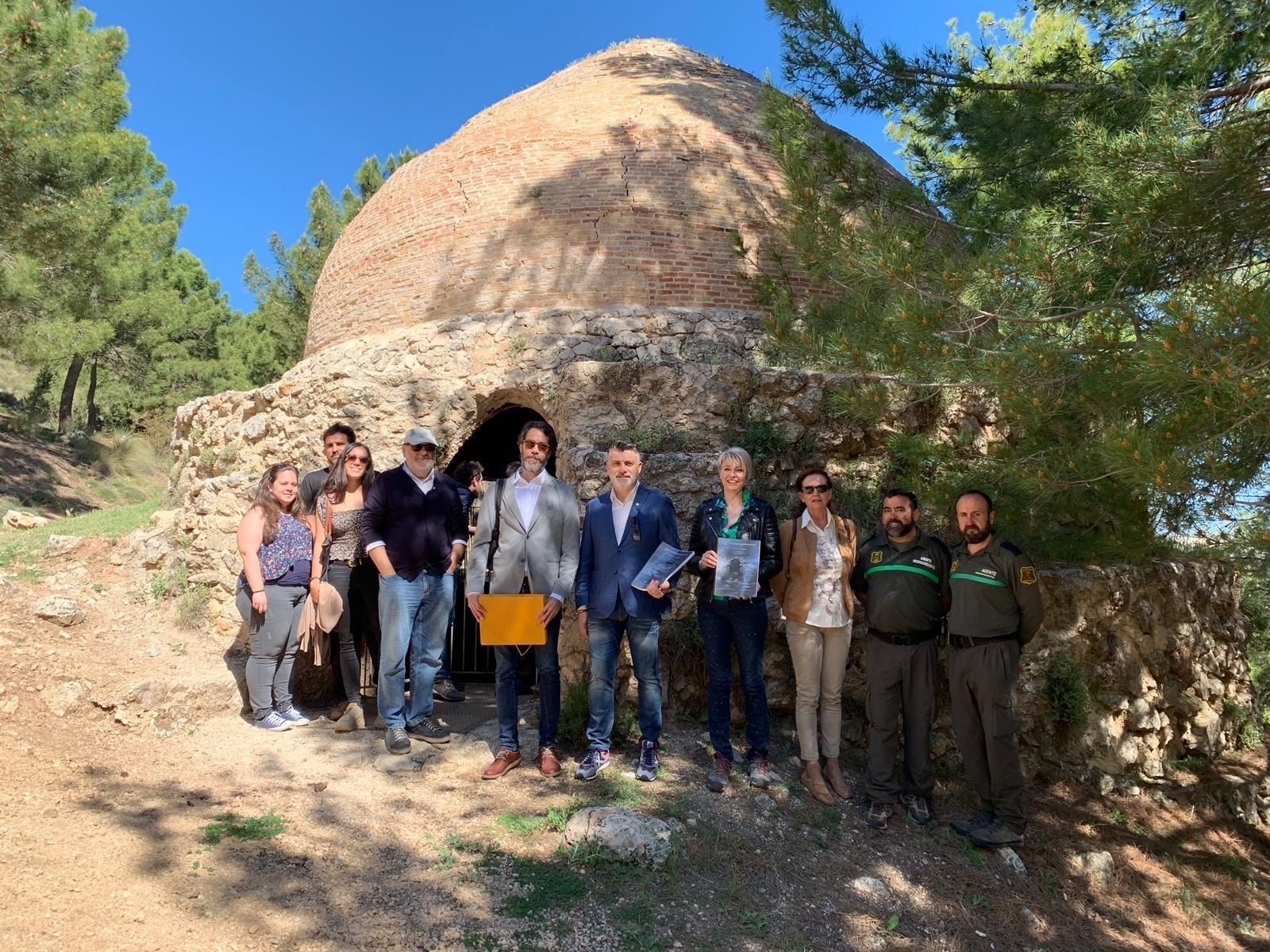 Fin de la restauración de los 'pozos de nieve' de Sierra Espuña, en la localidad murciana de Totana. Foto: Europa Press