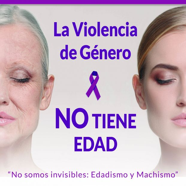 CARTEL 25N Mujer Mayor