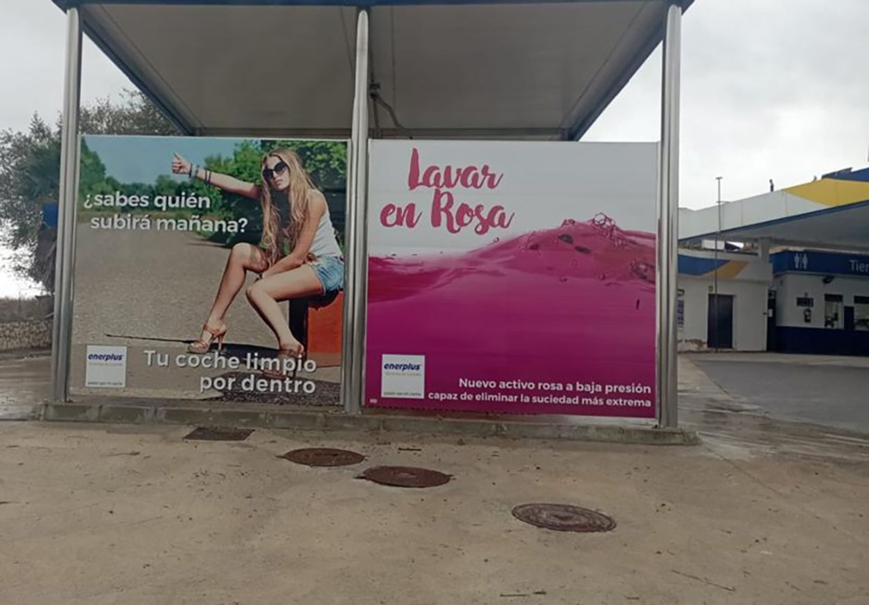 FACUA denuncia a las gasolineras Enerplus por una publicidad "vejatoria" y "machista"