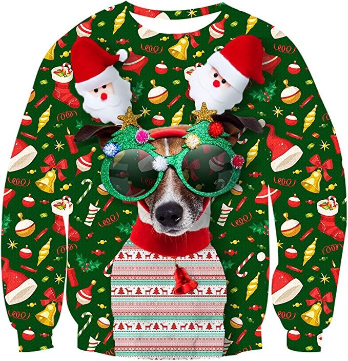 jersey perro navidad