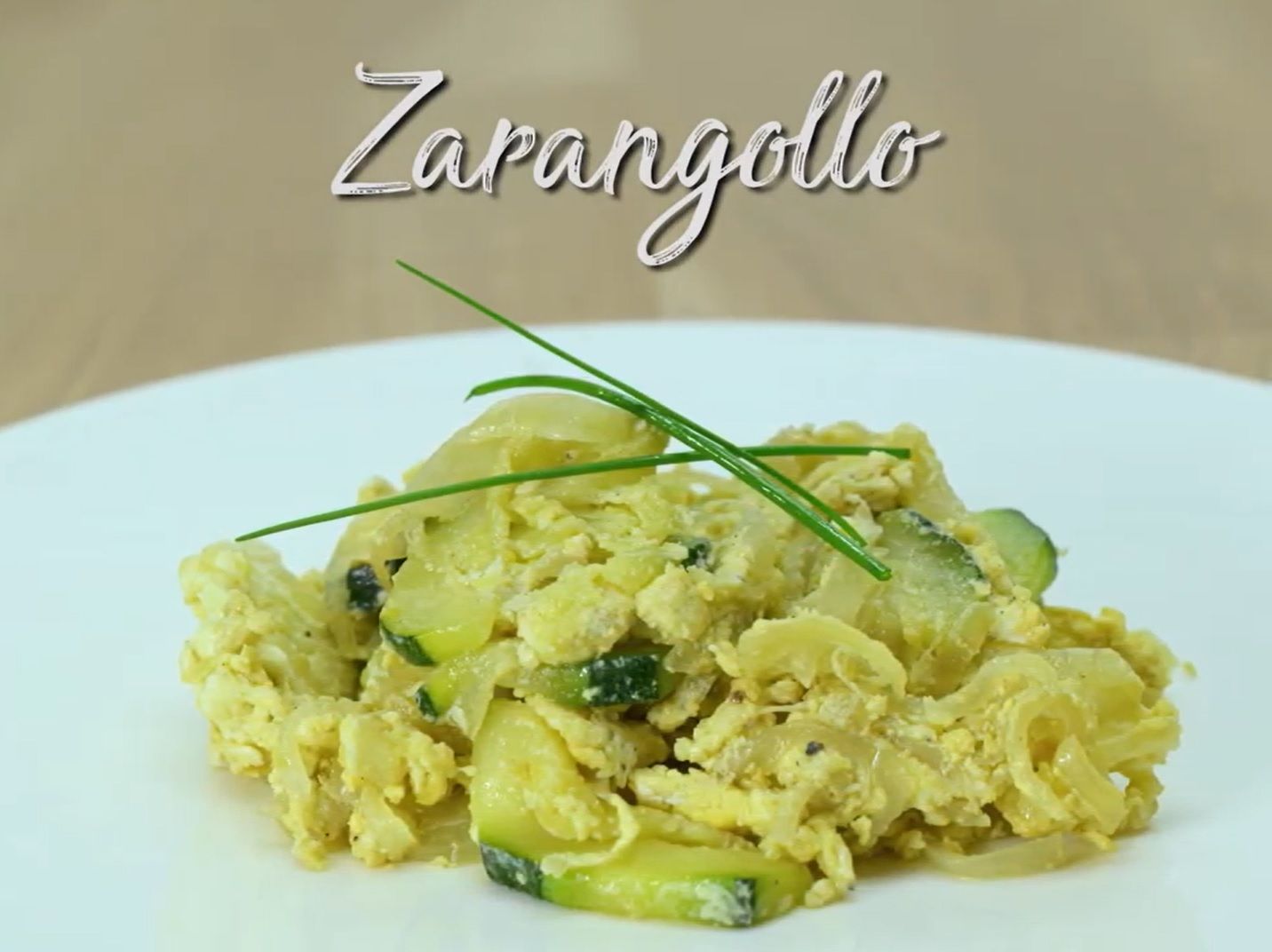 Vídeo receta de zarangollo murciano