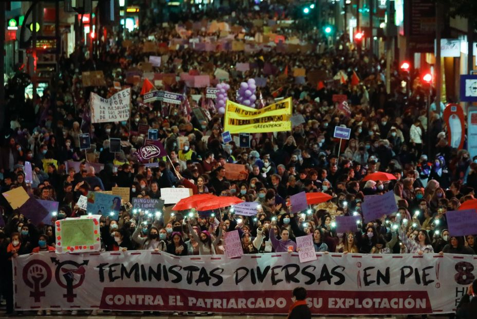 EuropaPress 4299991 manifestacion 8 m dia mujer murcia EuropaPress 4299991 manifestacion 8 m dia mujer murcia
