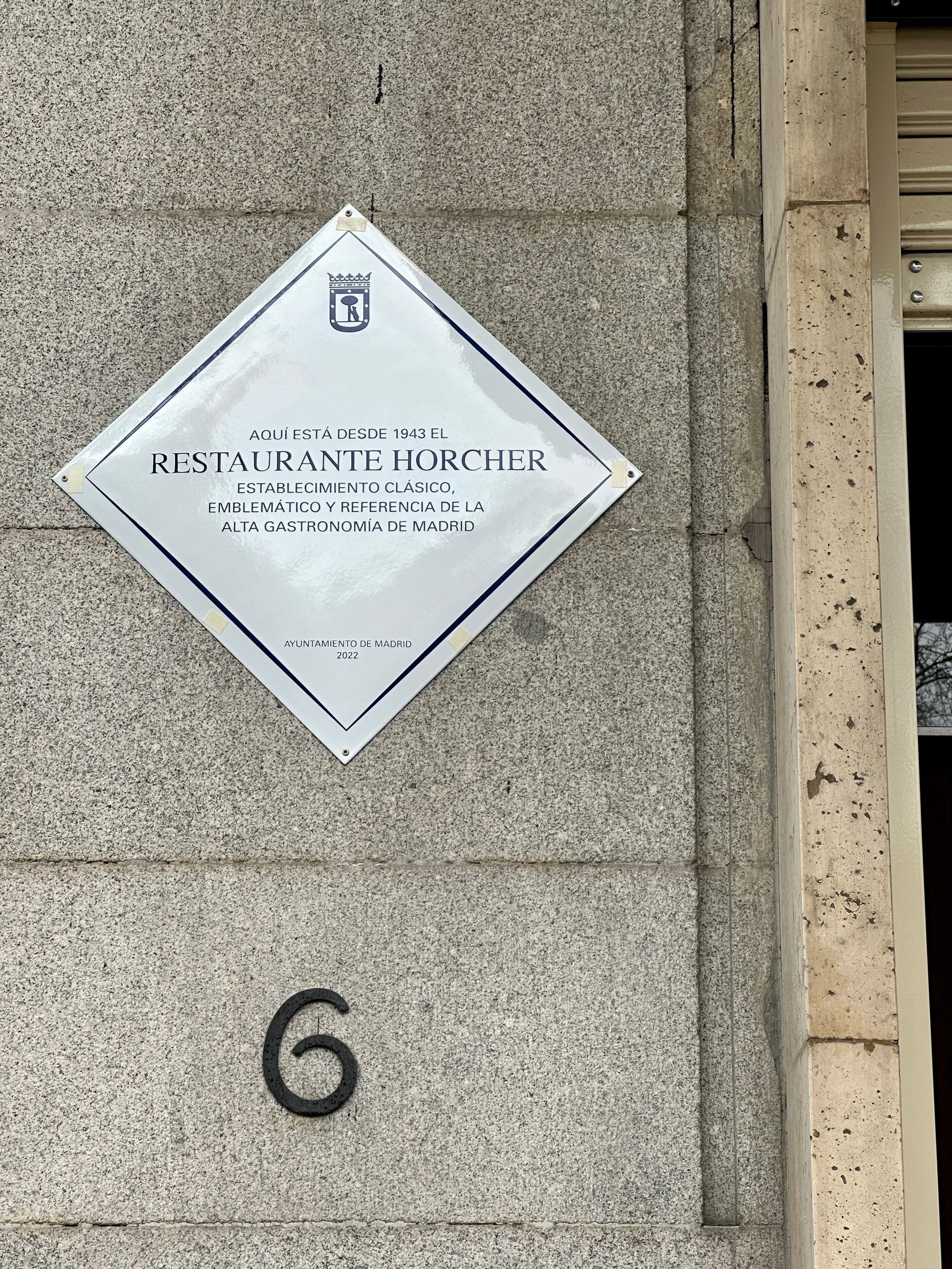 El restaurante Horcher de Madrid distinguido como "referencia de la alta gastronomía". Foto: Europa Press 