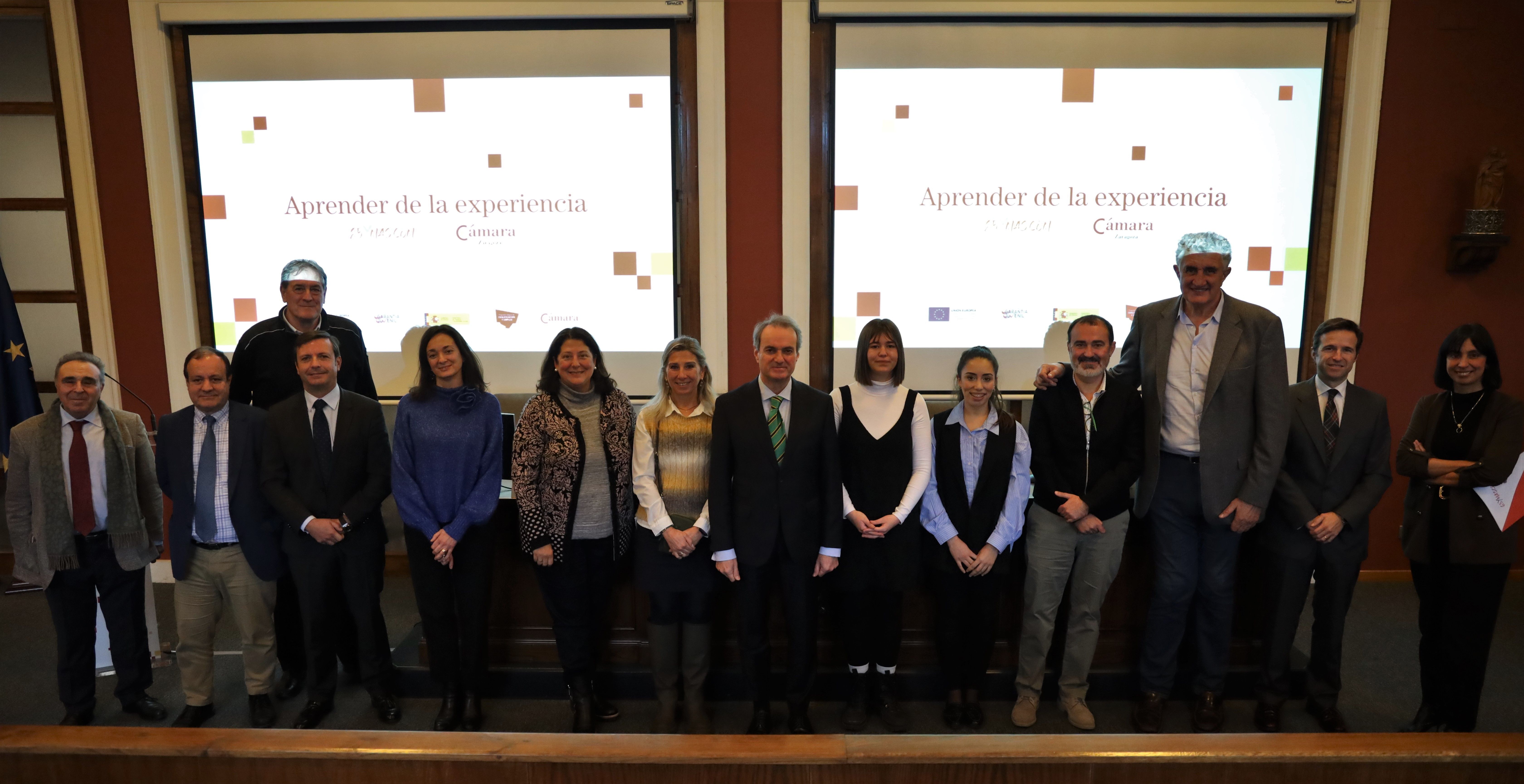 Romay, la Cámara de Comercio de Zaragoza y 65YMÁS, unidos en la campaña 'Aprender de la Experiencia'