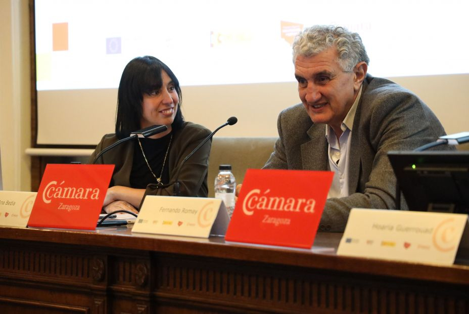 Romay, en la Cámara de Zaragoza: "No debemos perder la ilusión, sin importar la edad que tengamos"