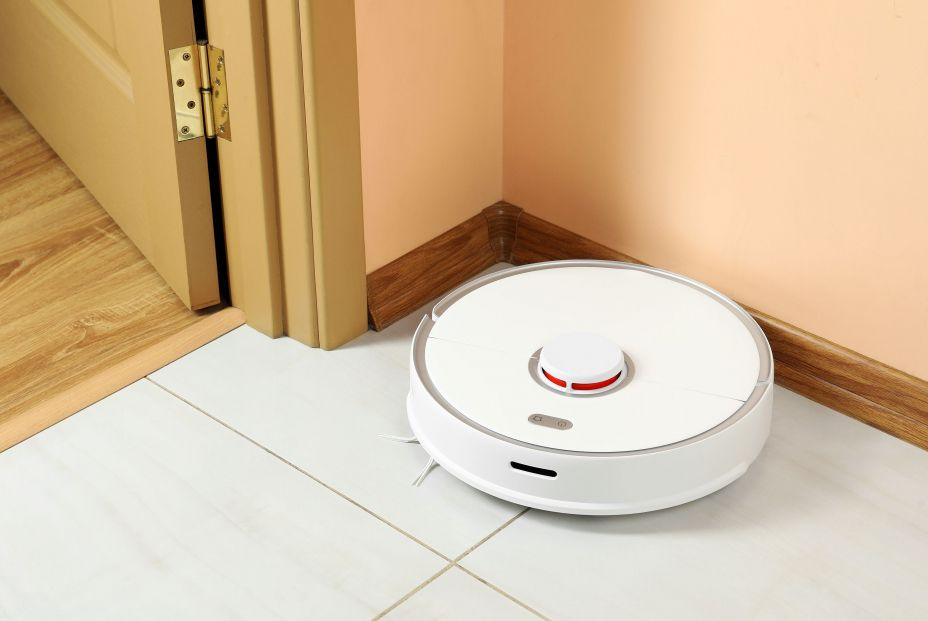 bigstock Modern Robotic Vacuum Cleaner  464854165