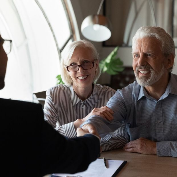 bigstock Happy Grateful Elderly Couple  426400946