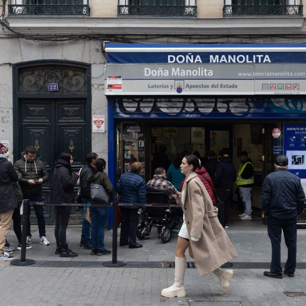 Esto es lo que ganará Hacienda por la Lotería de Navidad este año si se reparten los tres premios. Foto: Europa Press