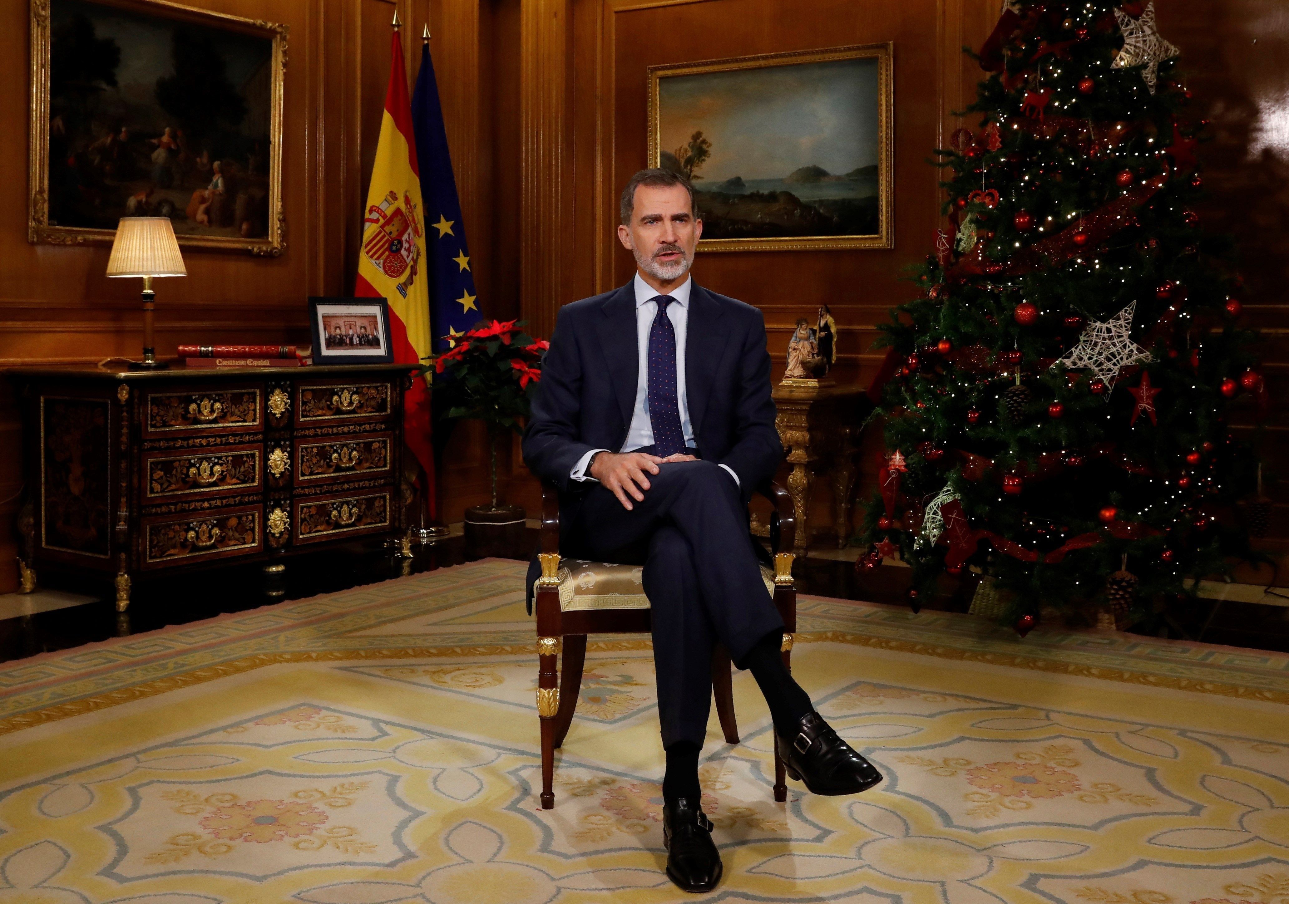 El mensaje de Navidad del Rey Felipe VI en 2022: horario y dónde verlo. Foto: Europa Press