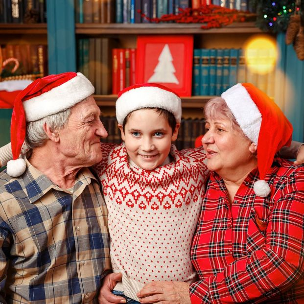 bigstock Smiling Grandparents And Grand 466679747