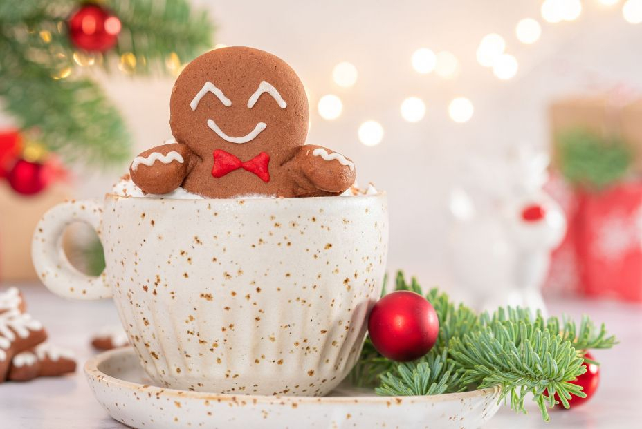 bigstock Gingerbread Cookie Man With A  465447565