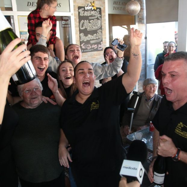 Los MAYORES ganadores de la Lotería de Navidad: Perla, Asunción, Juan, Miguel Ángel.... Foto: Europa Press