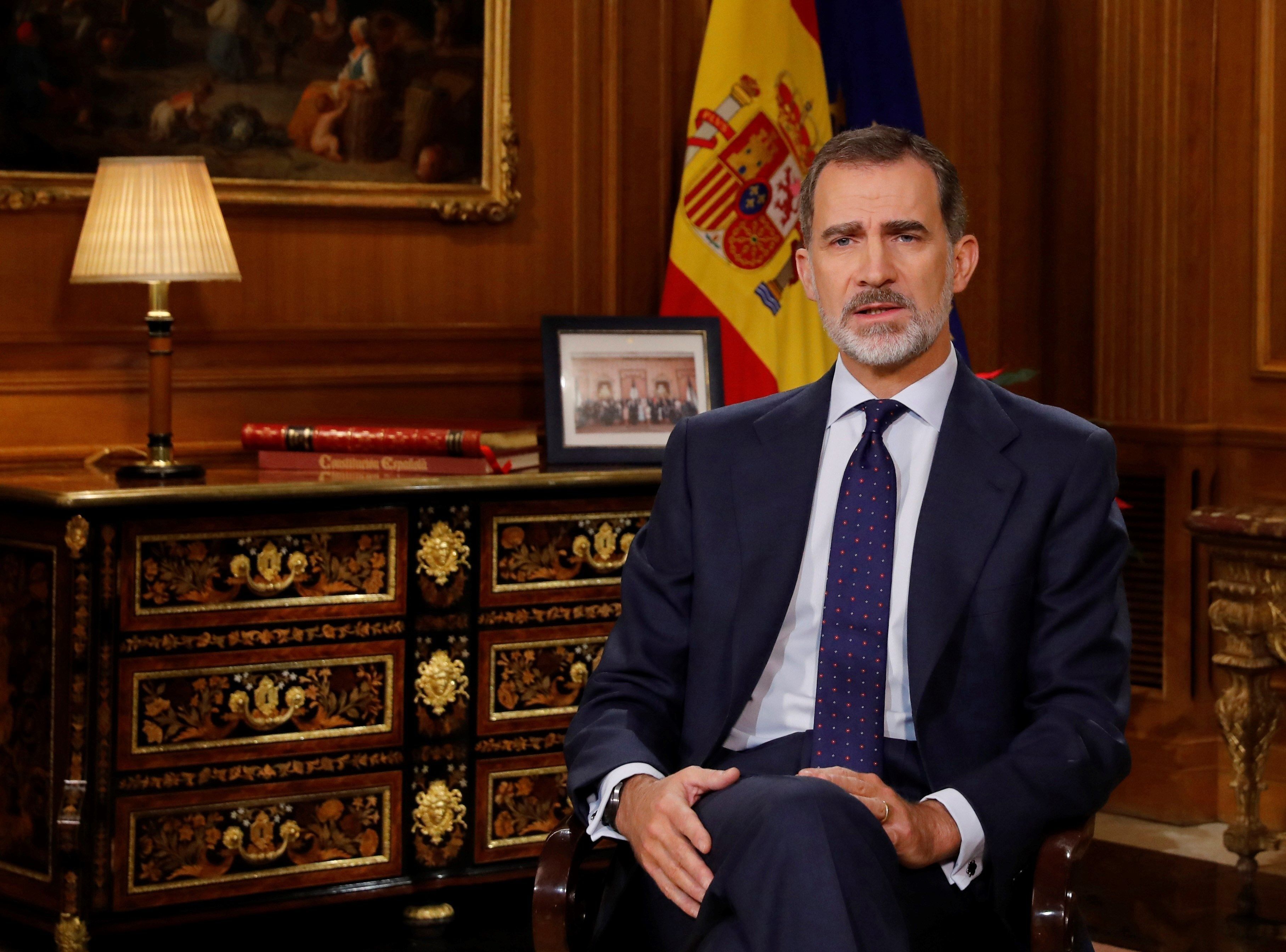 Expectación ante el discurso de Navidad de Felipe VI por el clima de gran tensión institucional