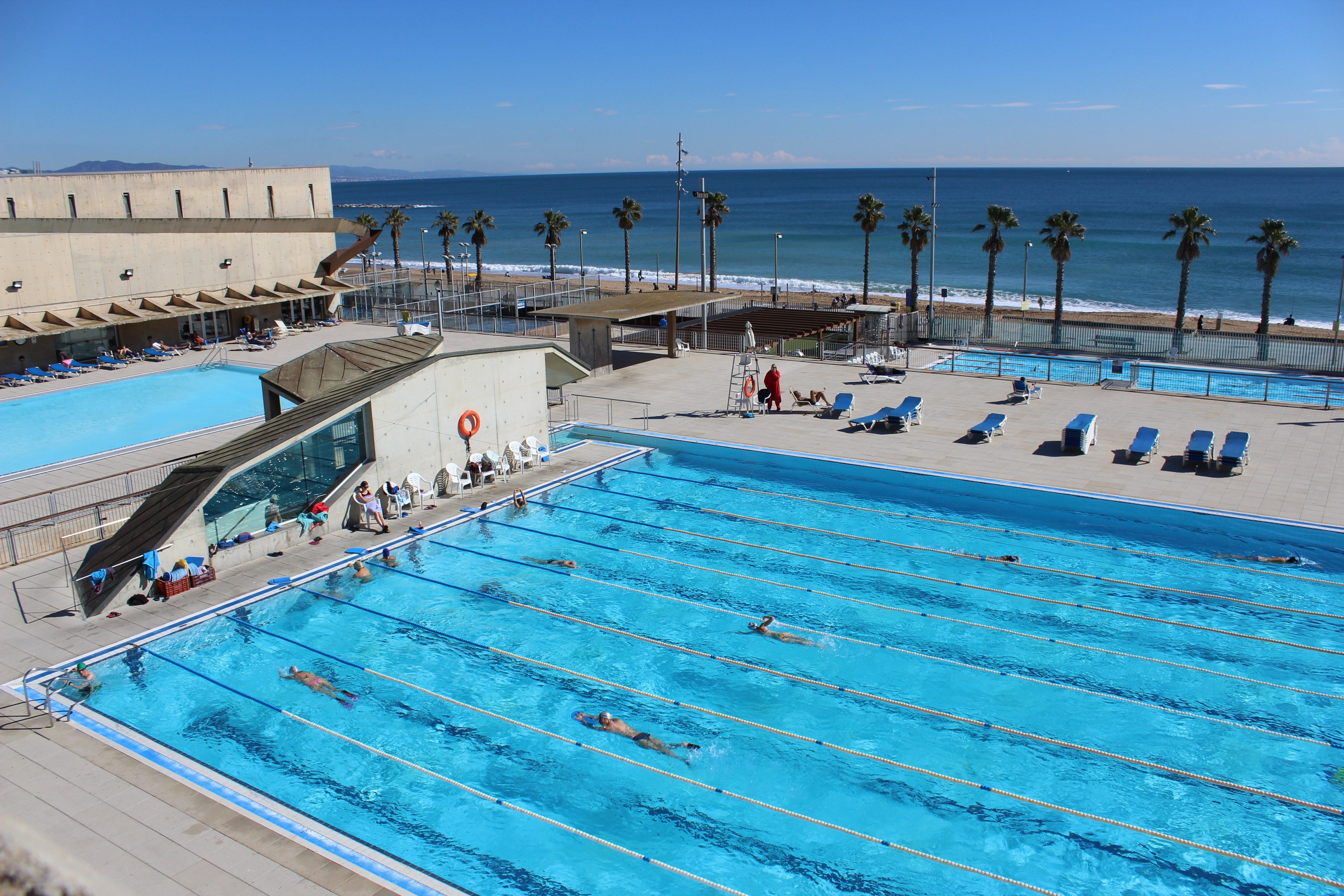 Piscinas públicas de Barcelona