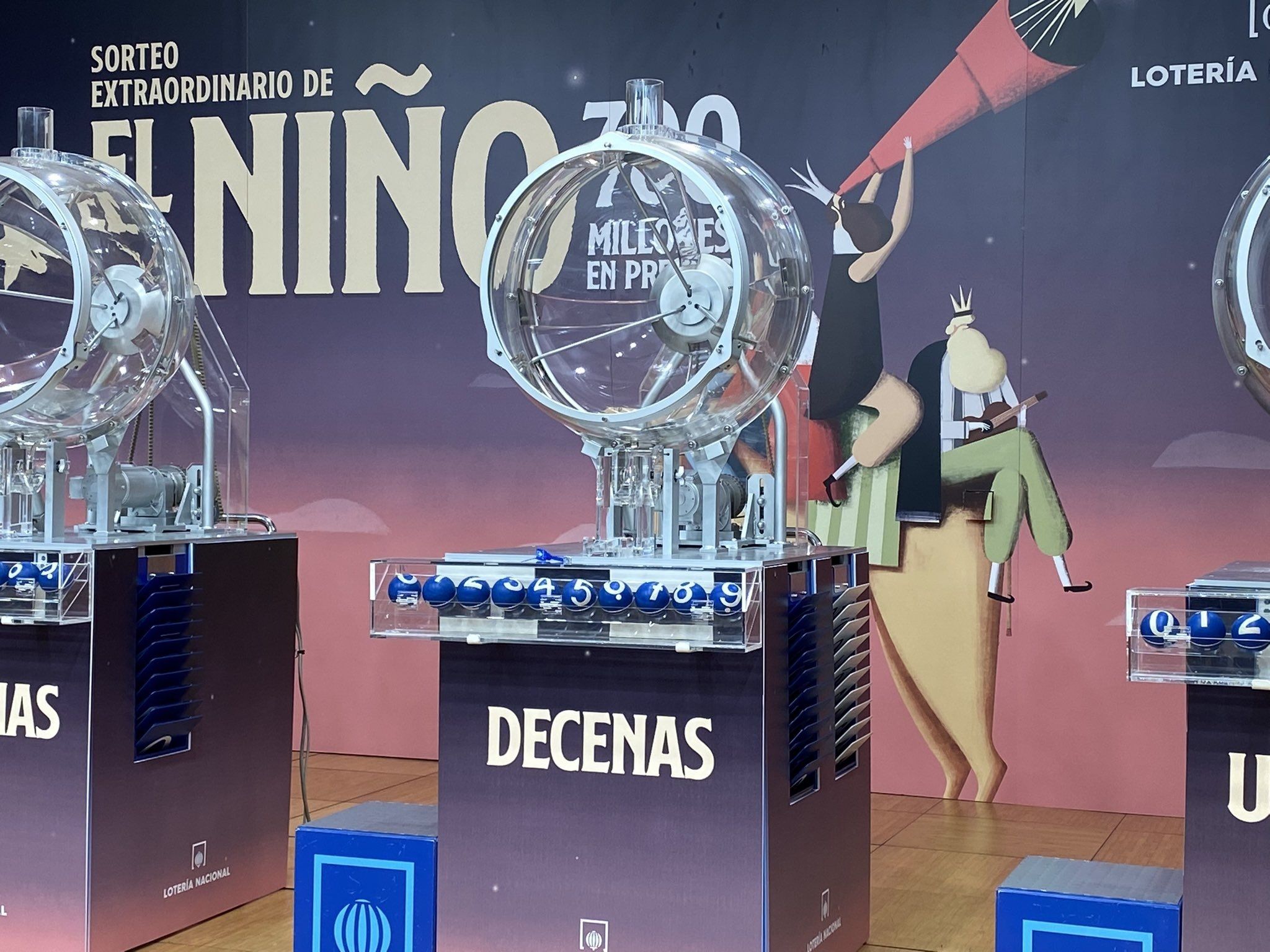 El 0 es la terminación 'favorita' del primer premio del Sorteo Extraordinario de 'El Niño'