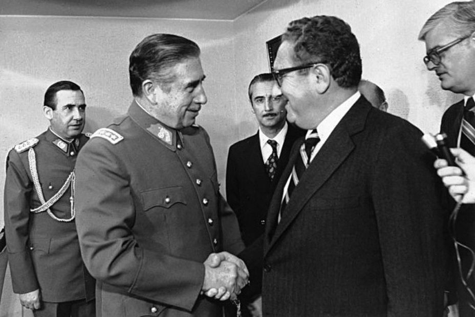Kissinger y Pinlochet