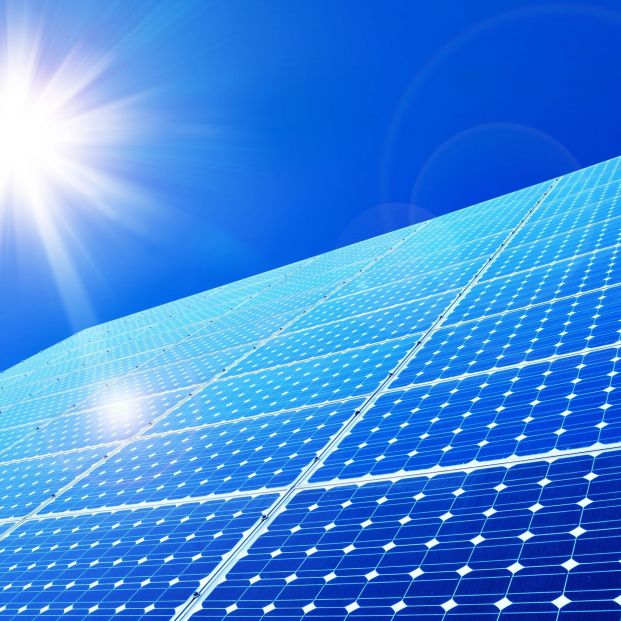bigstock Solar panel against blue sky 16564781 bigstock Solar panel against blue sky 16564781