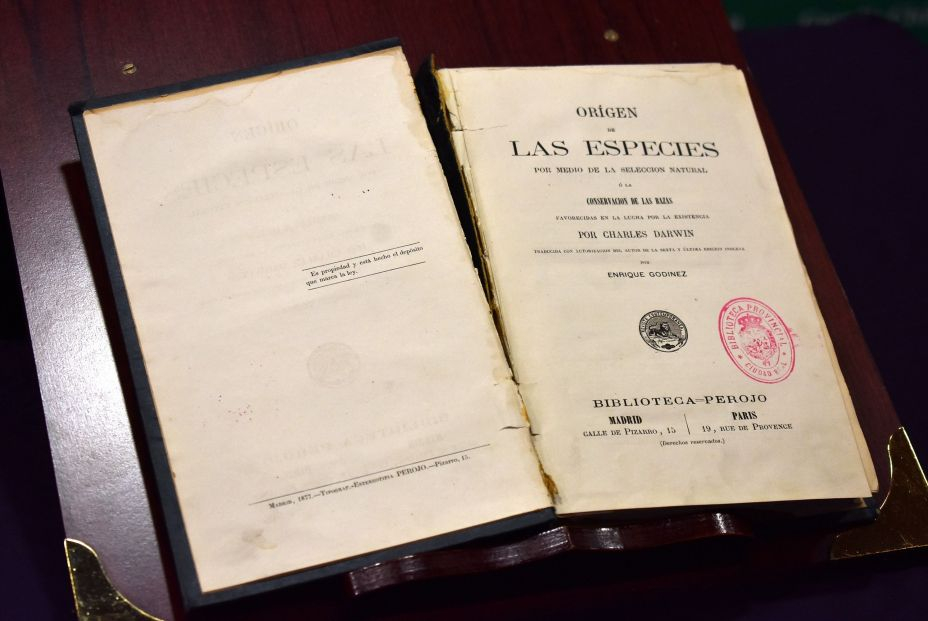 EuropaPress 3655692 libro charles darwin origen especies EuropaPress 3655692 libro charles darwin origen especies