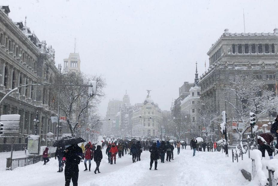 ¿Tendremos otra 'Filomena' este mes de enero? Foto: Europa Press