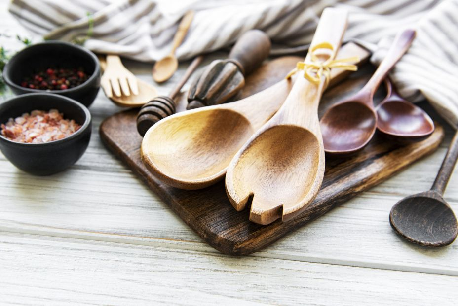 Los peligros de los utensilios de cocina de madera