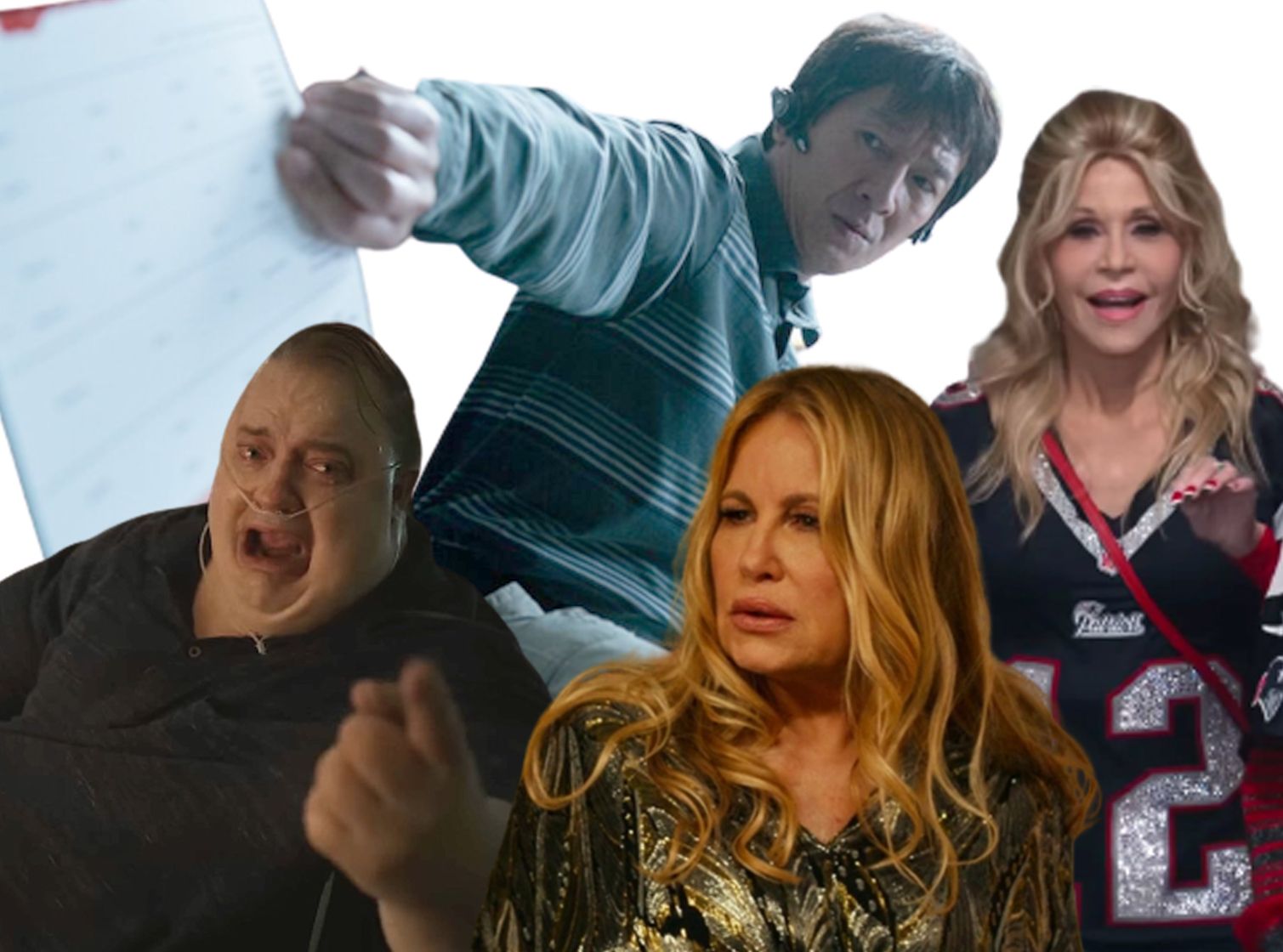 Actores sénior que exprimen las segundas oportunidades: Jennifer Coolidge, Brendan Fraser...