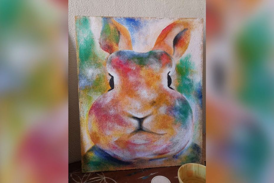 Exposicion de arte colectiva Ano del Conejo