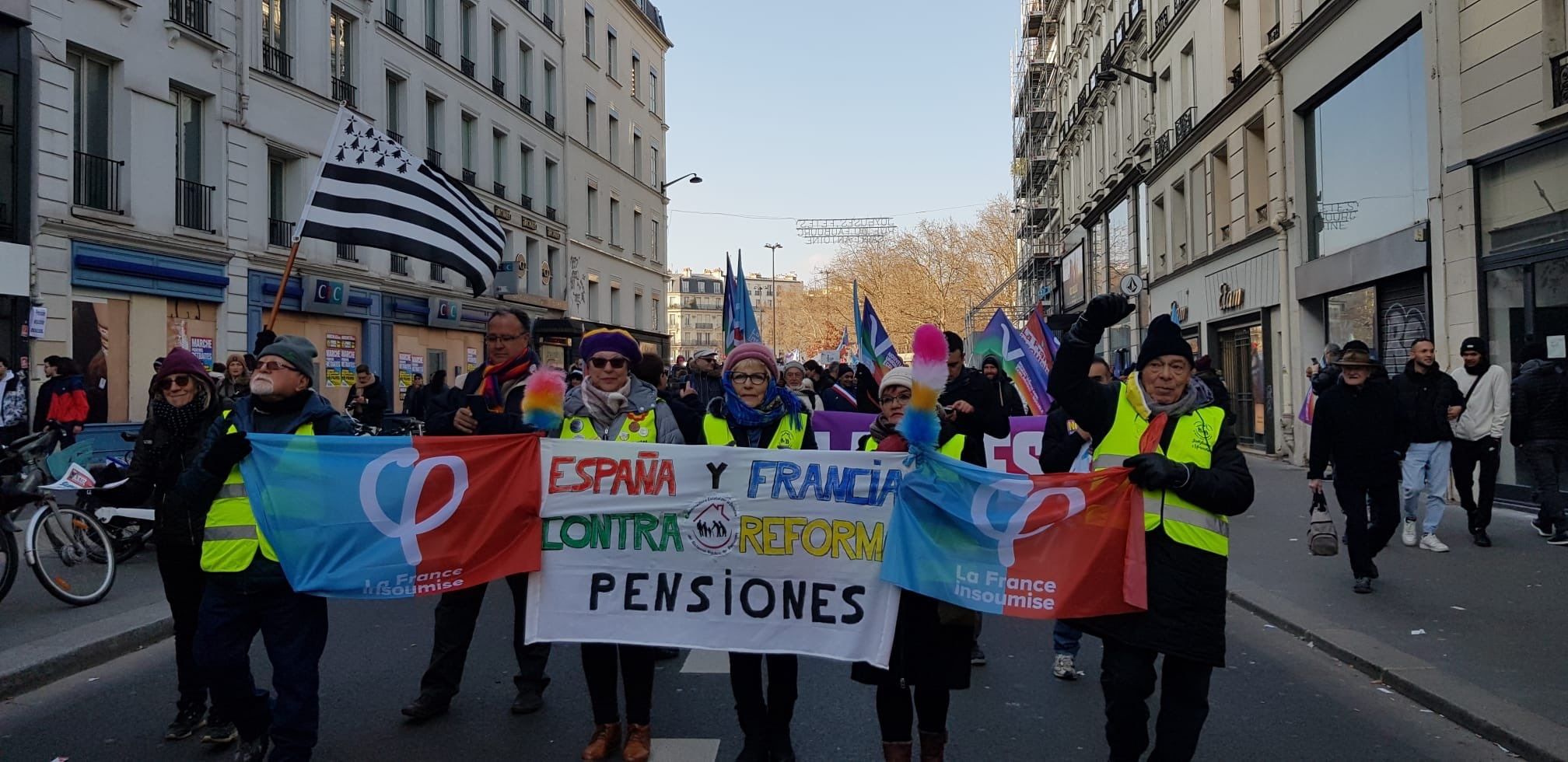 COESPE, con la Francia que lucha por las pensiones