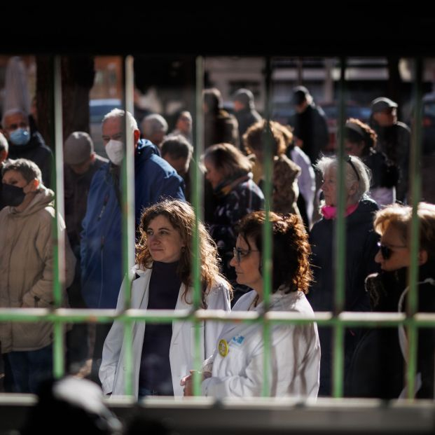 La PMP respalda las demandas del personal sanitario pidiendo reformas urgentes en la sanidad pública. Foto: Europa Press