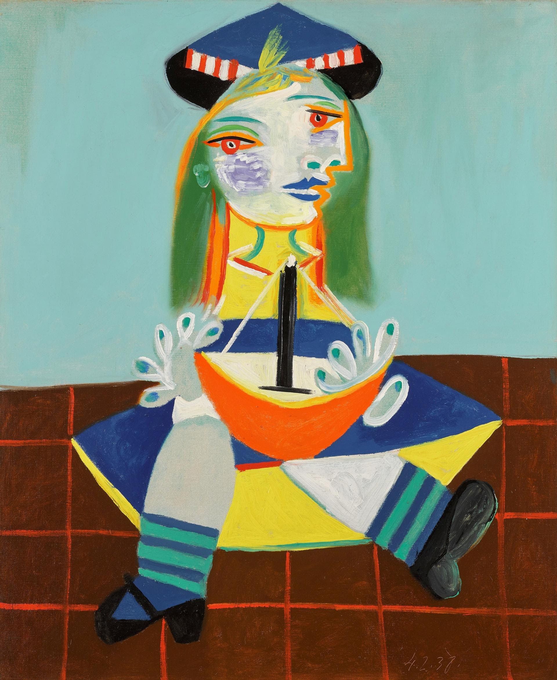 El retrato de Picasso a su hija Maya que se subasta en Londres por 18 millones de euros