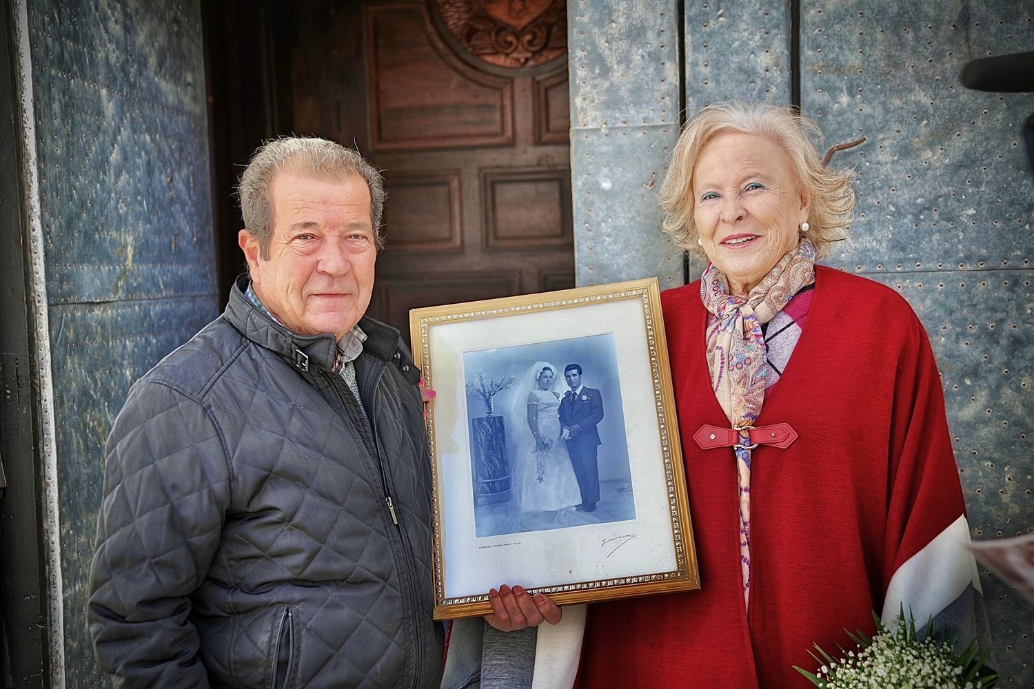 Los mayores de Cantoria reviven su boda 50 años después: "Les vienen de golpe todos los recuerdos"