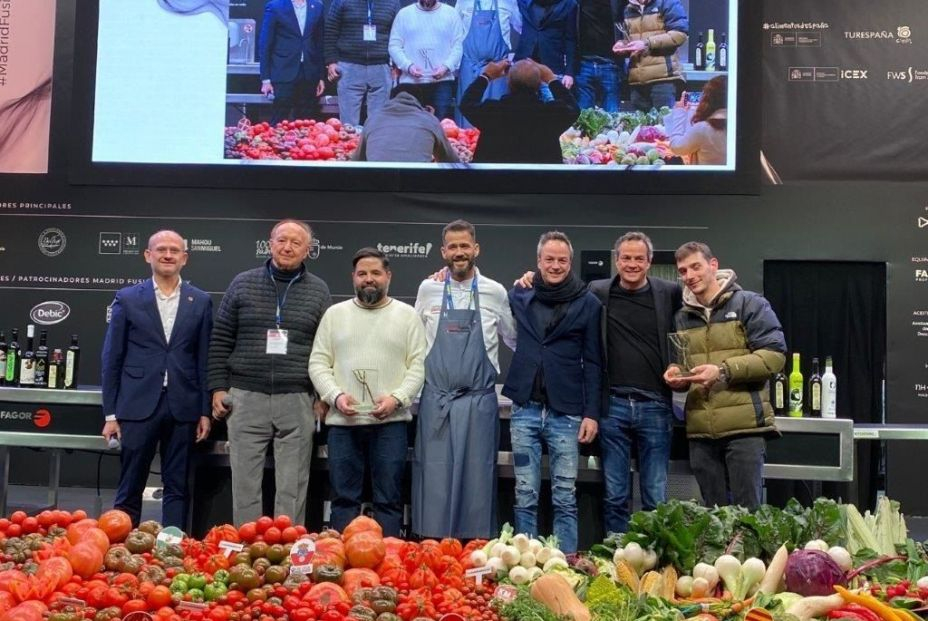 Hermanos Torres y LÚ Cocina y Alma, premios Madrid Fusión-Alimentos de España al 'Mejor pan de restaurante'. Foto: Europa Press 