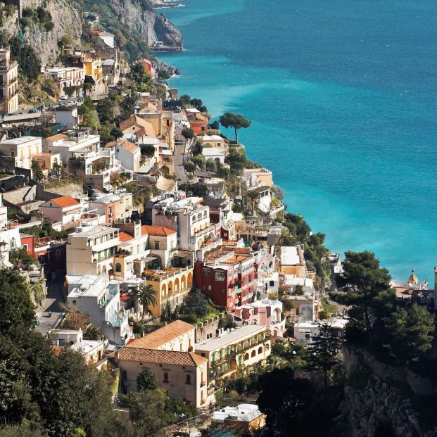 Positano, en la Costa Amalfitana Positano, en la Costa Amalfitana