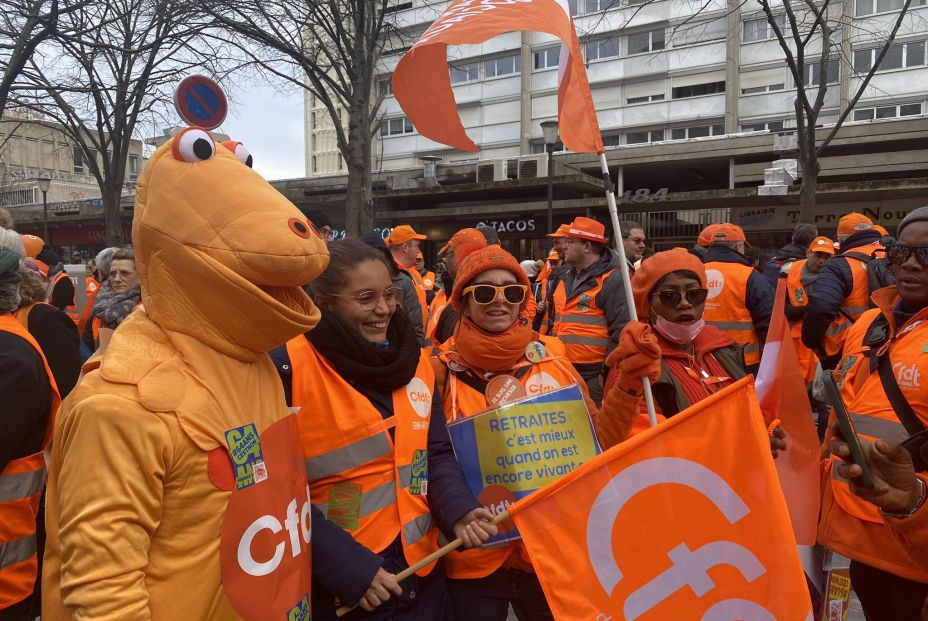 francia manifestacion jovenes 31 enero