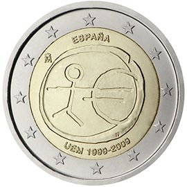 Una moneda de 2 euros podría hacerte ganar más de 500 euros. Foto: Banco Central Europeo