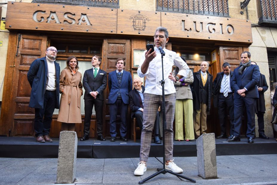 EuropaPress 4972107 cocinero paco roncero interviene homenaje lucio blazquez restaurante casa