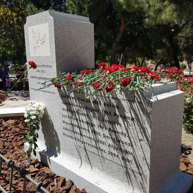 El parque que homenajea a los corresponsales asesinados
