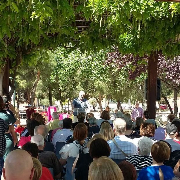Jardín de José Couso Permuy y Julio Anguita Parrado Jardín de José Couso Permuy y Julio Anguita Parrado