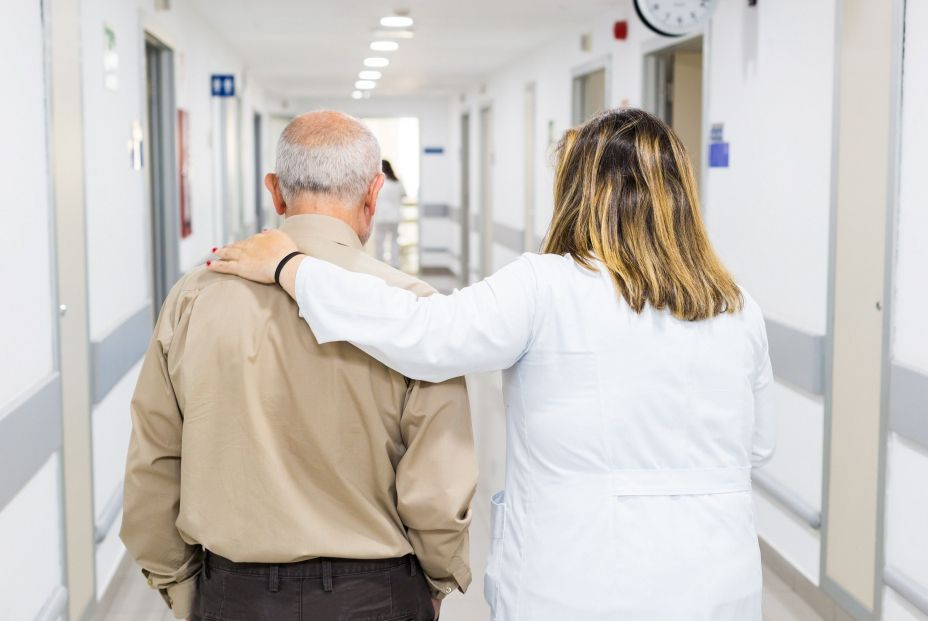 El Hospital Fundación Alcorcón prioriza la atención a mayores de 70 años en trámites administrativos. Foto: Europa Press
