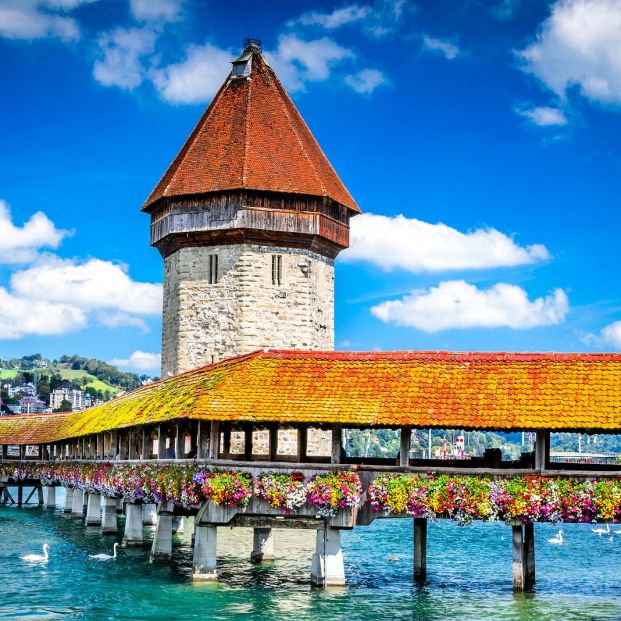 Lucerna, conoce la ciudad con un de los puentes techados más antiguos de Europa