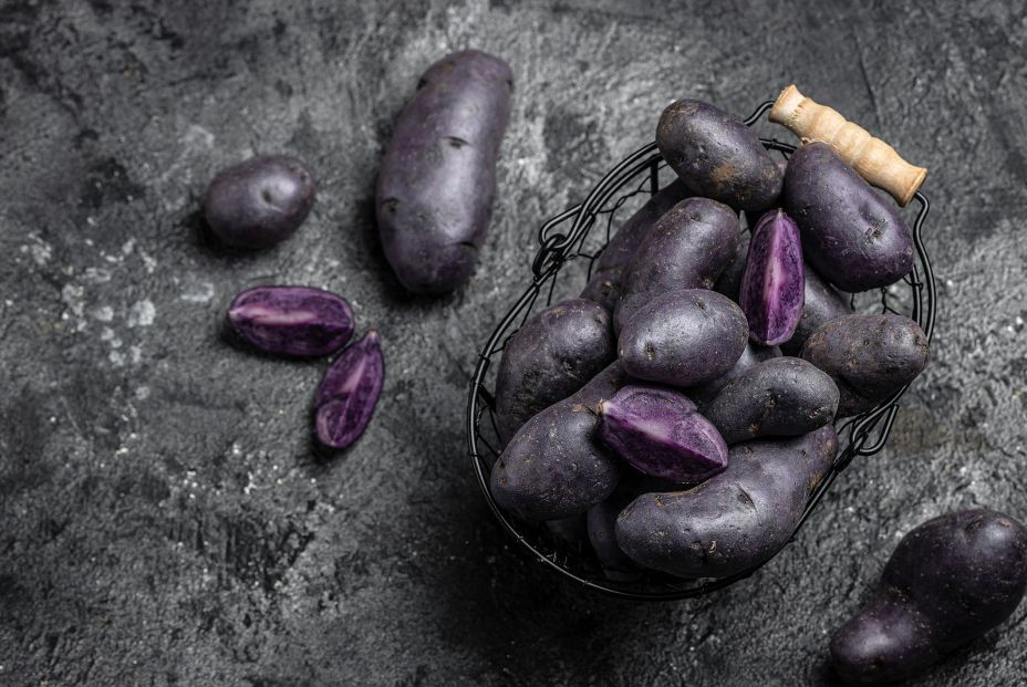 Patata morada Patata morada