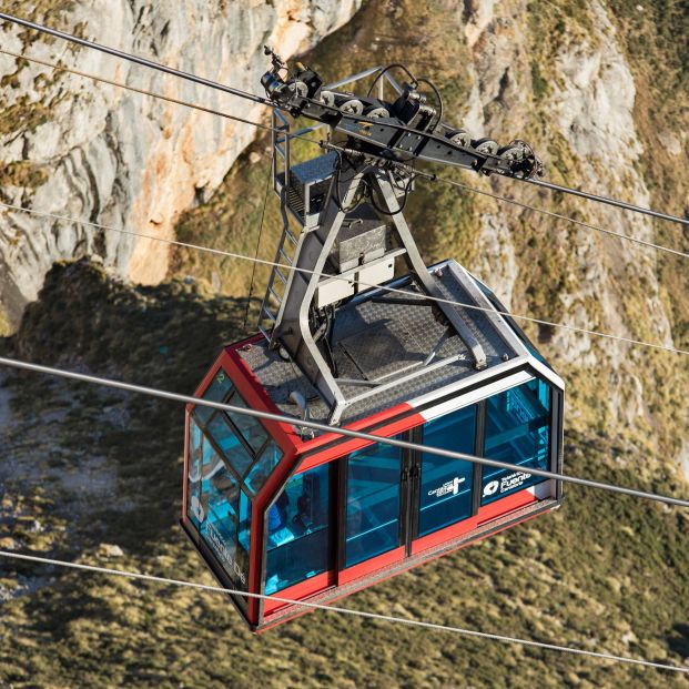 Teleferico de Fuente Dé en los Picos de Europa