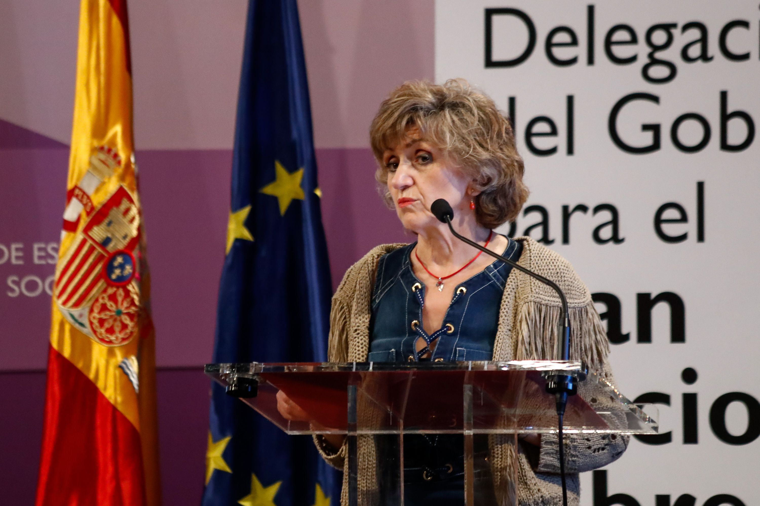 La ministra de Sanidad en funciones, María Luisa Carcedo.