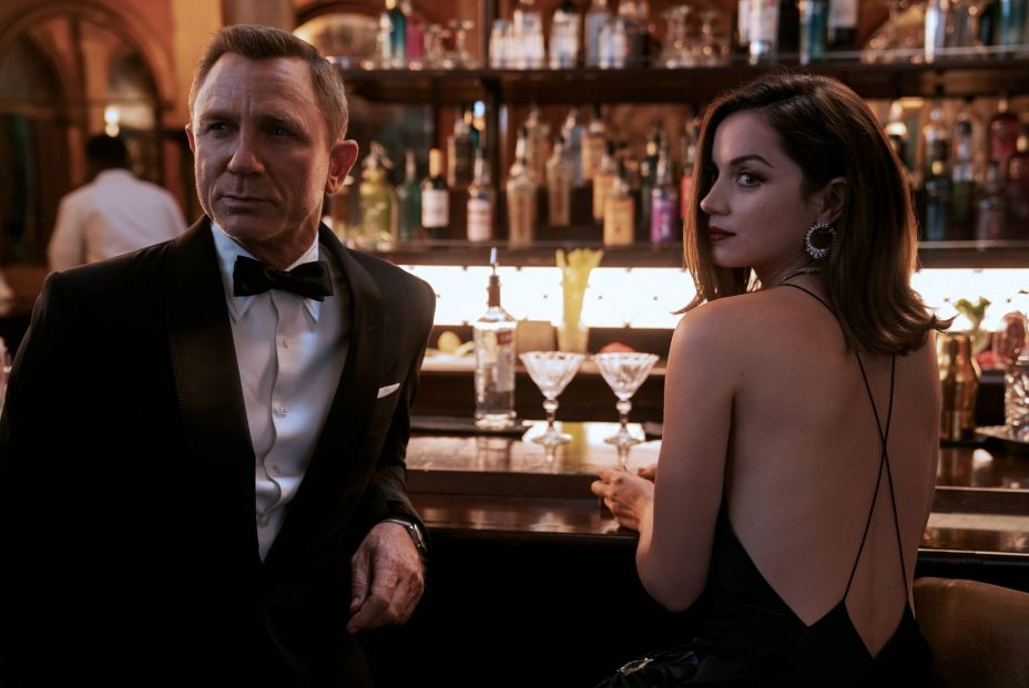 Daniel Craig y Ana de Armas en la última película de James Bond
