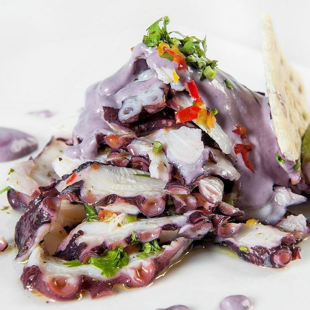 Pulpo al olivo