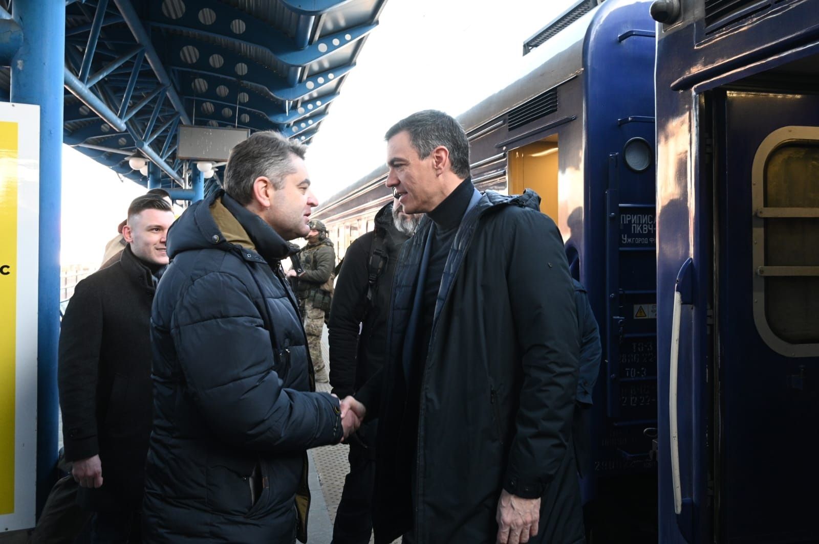 Sánchez visita Ucrania en la víspera del primer aniversario de la guerra