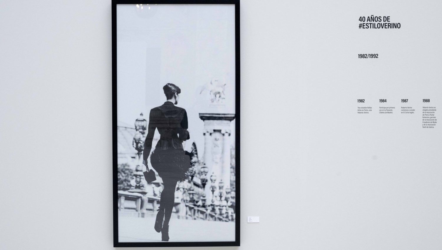 Los 40 años en la moda de Roberto Verino, en una exposición en Madrid