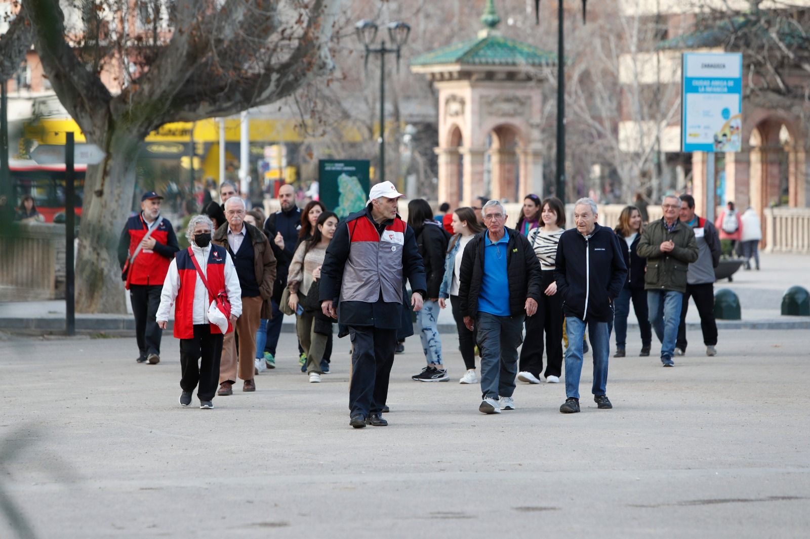 Zaragoza relanza sus circuitos cardiosaludables para los mayores de la ciudad. Foto: Ayuntamiento de Zaragoza