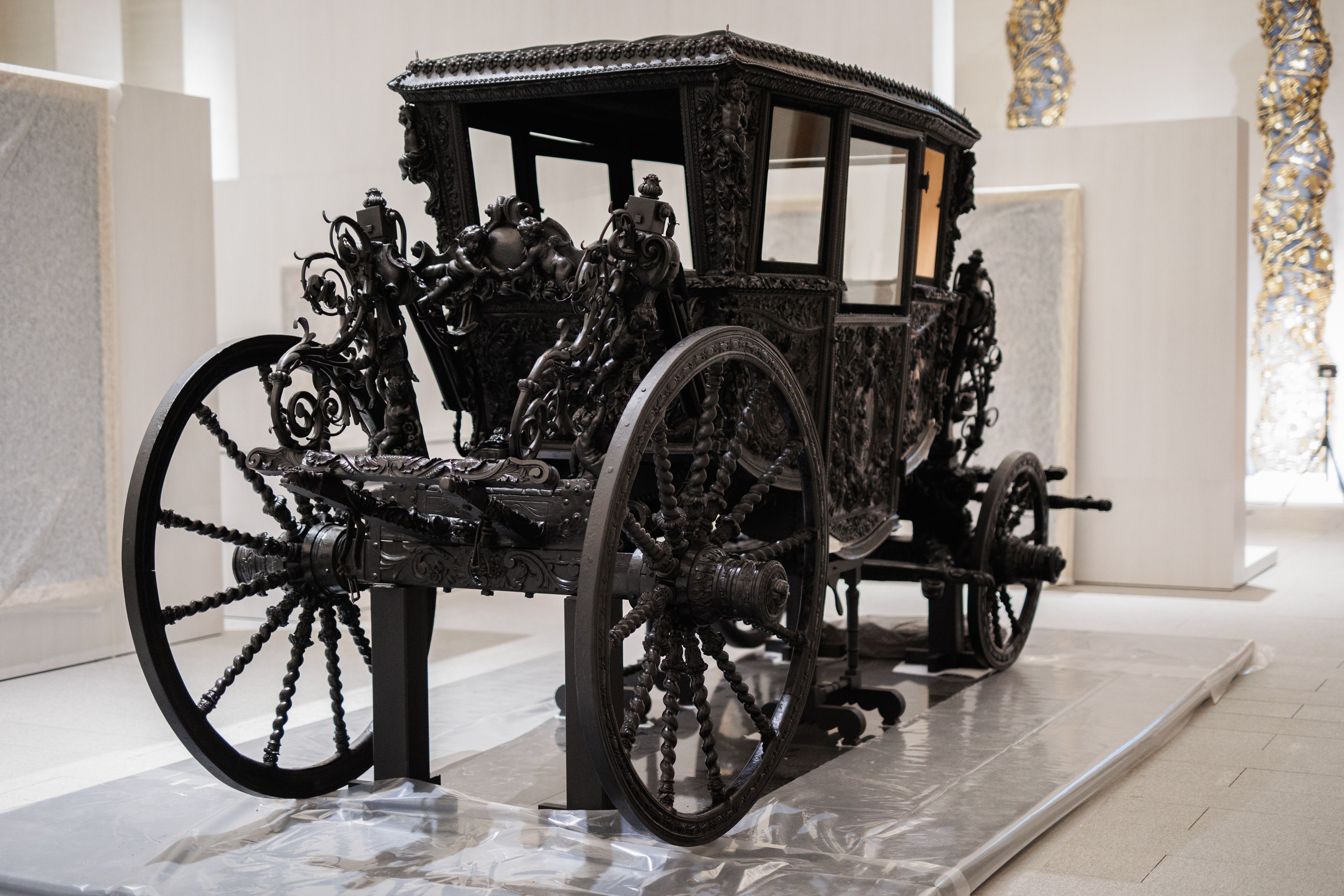 La "misteriosa" Carroza de Mariana de Austria podrá verse en la Galería de Colecciones Reales